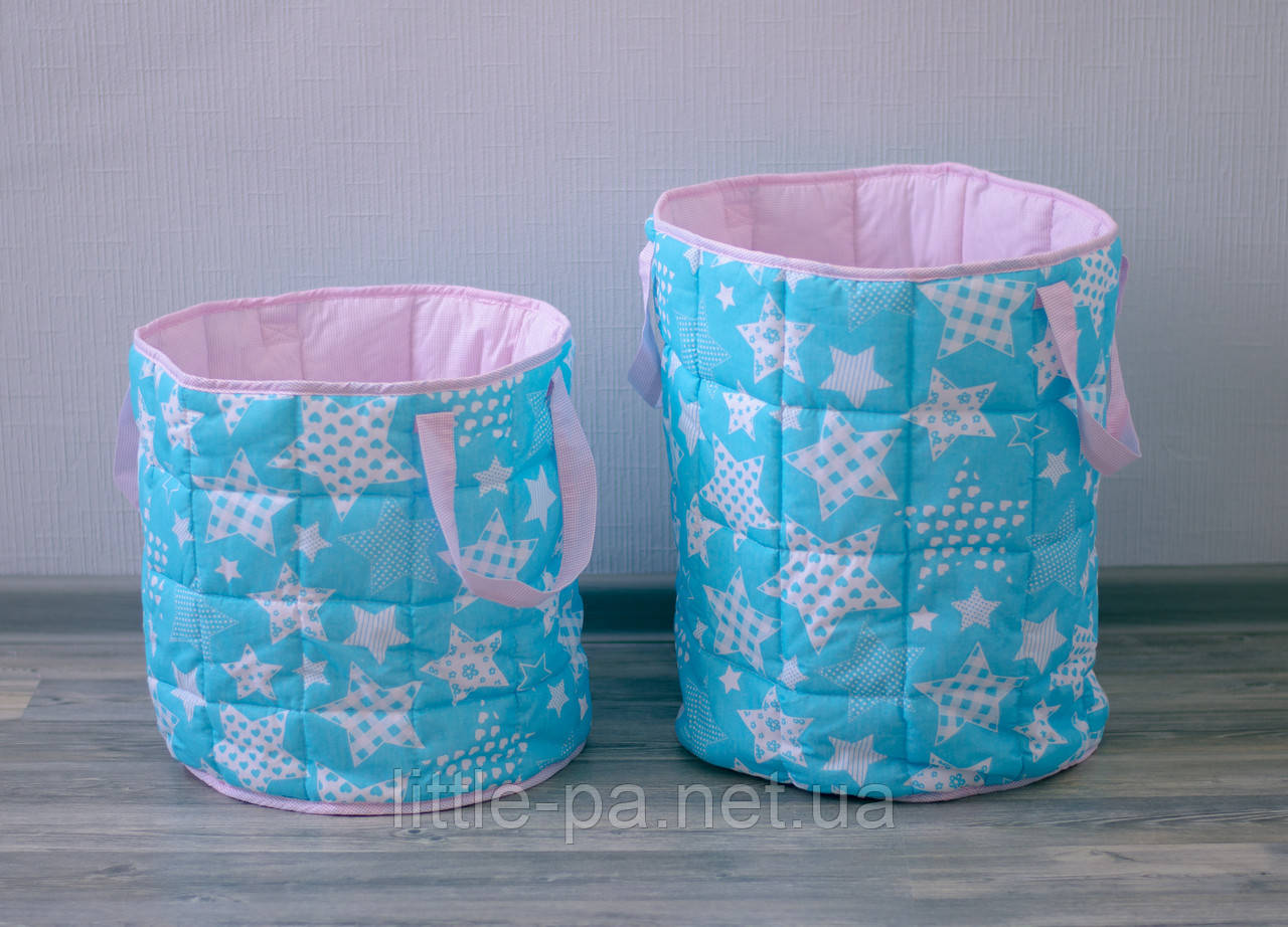 Маленький кошик "Зорепад з рожевим"