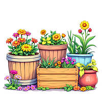 Вазони та кашпо