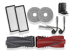 Комплект з 8 аксесуарів для роботів-пилососів Roborock Qrevo 5AE, Curv, CurvC, Curv S5X, 5A1, 5XC, Edge, EdgeC, Edge S5A, 5V1