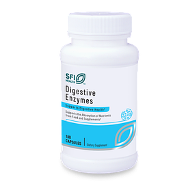 Digestive Enzymes Мікробні ферменти для базової підтримки травлення, 180 капсул, строк 11/2026