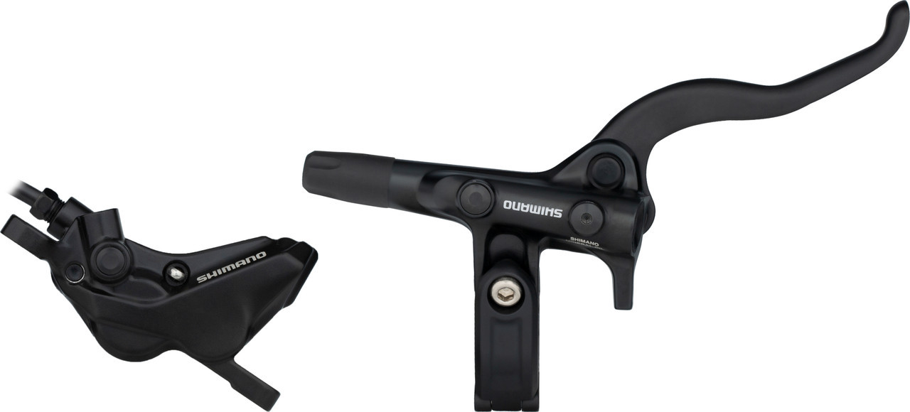 Гальмо гідравл. дискове Shimano Deore BL-M4100/BR-MT420 переднє, ліва ручка, 4-поршн., 1000мм (артикул: EMT4204JLFPRA100), фото 1