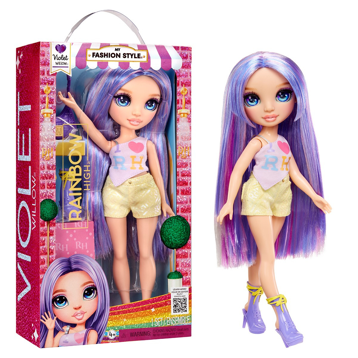 Лялька Rainbow High серії My Fashion Style Violet Willow - Віолетта Рейнбоу Хай 547563, фото 1