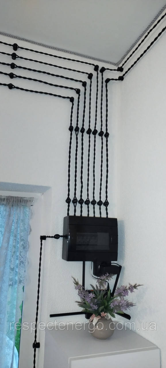 Проводка ретро (лофт), фото 1