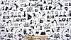 Футер Двонитка колір білий "Котячі пустощі" (Туреччина), фото 2
