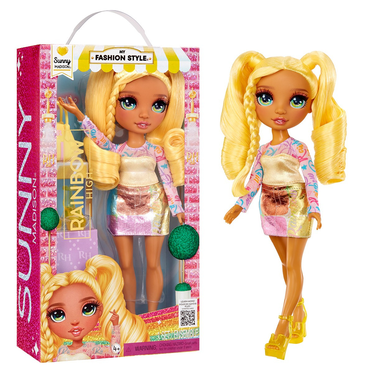 Лялька Rainbow High серії My Fashion Style Sunny - Санні Рейнбоу Хай 27 см 547570, фото 1