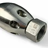 Пробивна шароподібна QP-3468 (135 л/хв 200bar) Каналопромивна насадка (форсунка), фото 4