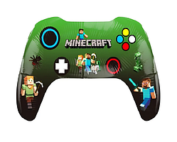 Фольгована кулька "Джойстик майнкрафт" 38х65 см. (Китай)