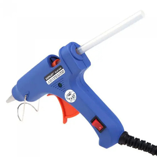 Пістолет клейовий термпопістолет 7мм 20Вт 220В Xunlei XL-E20W, фото 1