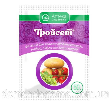 Фунгіцид Тройсет Аптека садівника 50 г.