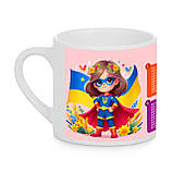 Чашка дитяча з друком "Табличка множення" №2 (колір білий) (29821), фото 2