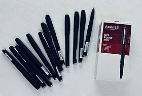 Ручка Гелева Premier 1 мм чорна (AG1114-01-A) Axent