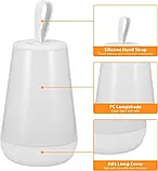 COZHYESS ST117 Нічник, світлодіодна сенсорна приліжкова лампа RGB 1200 мА·год, фото 2