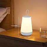 COZHYESS ST117 Нічник, світлодіодна сенсорна приліжкова лампа RGB 1200 мА·год, фото 5