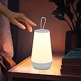 COZHYESS ST117 Нічник, світлодіодна сенсорна приліжкова лампа RGB 1200 мА·год, фото 3