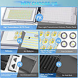 Вуличний світлодіодний прожектор TASINUO 100 Вт, 2 шт., 10000 лм, 7000 К, водонепроникний, IP67, 85-265 В, для саду, гаража, фото 5