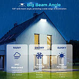 Вуличний світлодіодний прожектор TASINUO 100 Вт, 2 шт., 10000 лм, 7000 К, водонепроникний, IP67, 85-265 В, для саду, гаража, фото 4