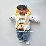 Пупс м'яконабивний Лялька "Мій малюк" пупс говорить українською мовою Зріст 44 см, фото 2