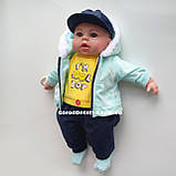 Пупс м'яконабивний Лялька "Мій малюк" пупс говорить українською мовою Зріст 44 см, фото 2