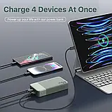 Портативний зарядний пристрій NOBIS, банк живлення ємністю 2000 мАг, блок живлення потужністю 45 Вт, швидке заряджання, фото 6