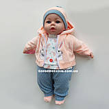Пупс м'яконабивний Лялька "Мій малюк" пупс говорить українською мовою Зріст 44 см, фото 2