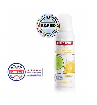 Крем-піна з олією апельсина та лайма, 125 мл BAEHR, фото 1