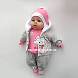 Пупс м'яконабивний Лялька "Мій малюк" пупс говорить українською мовою Зріст 44 см, фото 2