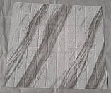 Декоративна самоклеюча 3D панель. Візантійський мармор. 700x770x5 мм, фото 3