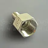 Штуцер шланговий нержавіючий DN10 (3/8") внутрішня різьба, н/ж сталь AISI304, ялинка 10мм, BSPP, Class 150, фото 10