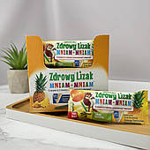 Zdrowy Lizak Mniam-Mniam (ананас), 40 шт