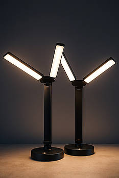 Настільна лампа акумуляторна DIGAD 1960/9206 LED сенсор BLACK (40)