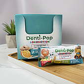 Льодяник Denti Pop Lokomotion від захитування  без цукру (апельсин та імбир) 40 шт