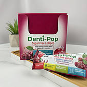 Льодяник Denti Pop без цукру з ксилітом (вишня) 40 шт
