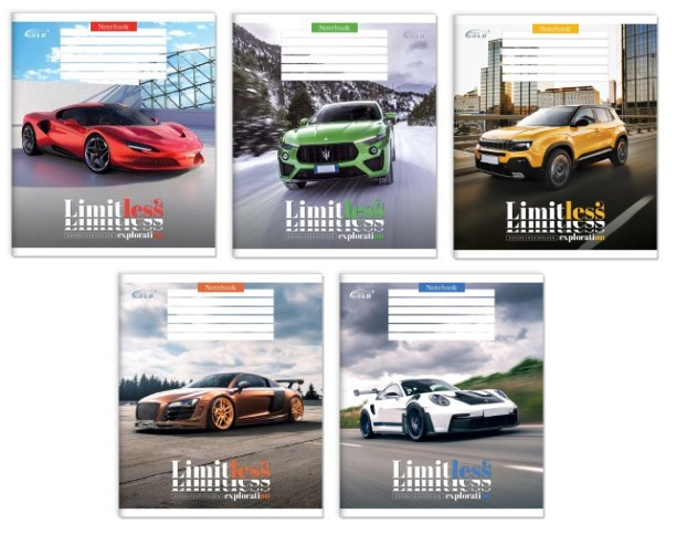 Зошит 12_арк. КОСА лінія "Brisk Gold"/ Драйв