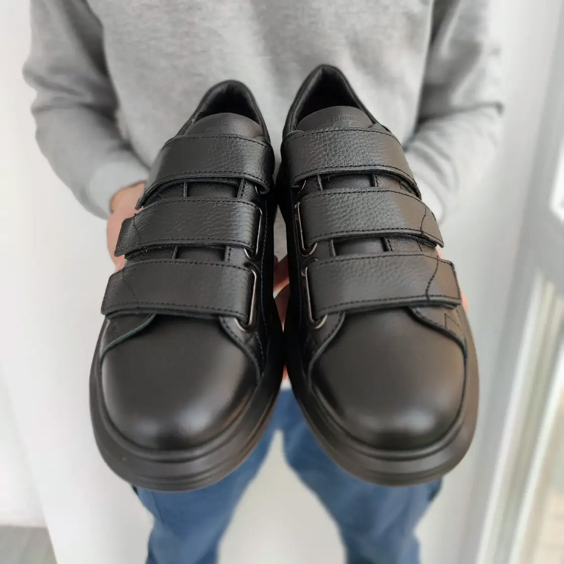 Шукаєш практичне взуття? Шкіряні кеди EDGE 41 розмір, фото 1