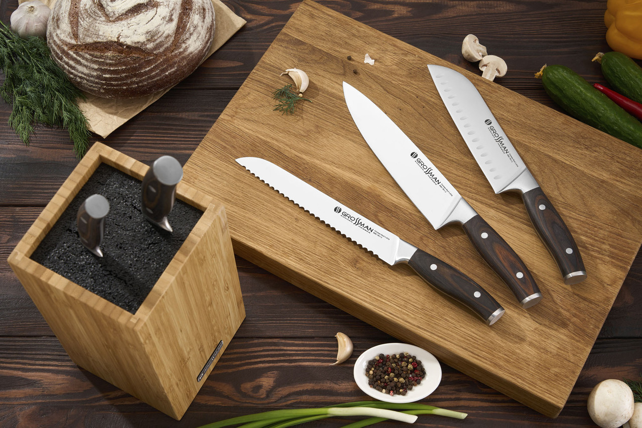 Набір кухонних ножів GROSSMAN "Wormwood SL 5180", фото 1
