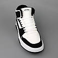 Кеди чоловічі 589515 Чорні білі, фото 2