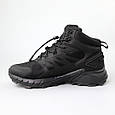 Черевики чоловічі вологостійкі утеплені 590364 Чорні, фото 3