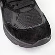 Кросівки чоловічі термо вологостійкі 592983 Чорні, фото 4