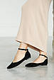 Балетки жіночі 591486 Чорні, фото 7