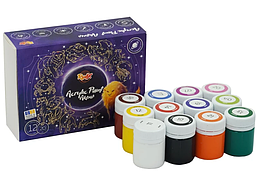 Фарба акрилова 12*20 мл, RUDIX