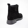Челсі жіночі замш байка 593060 Чорні, фото 5