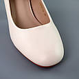Туфлі жіночі 593076 Молочні, фото 2