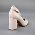 Туфлі жіночі 593076 Молочні, фото 5