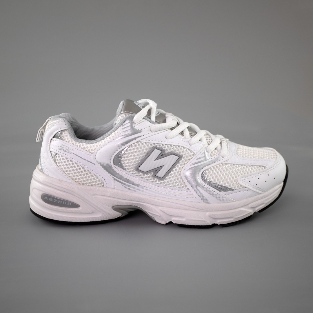 Кросівки жіночі сітка 591601 Білі, фото 1