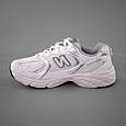 Кросівки жіночі сітка 591601 Білі, фото 3
