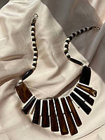 Кольє з кістки стиль бохо