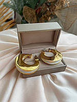 Сережки Селін позолот а 18 К