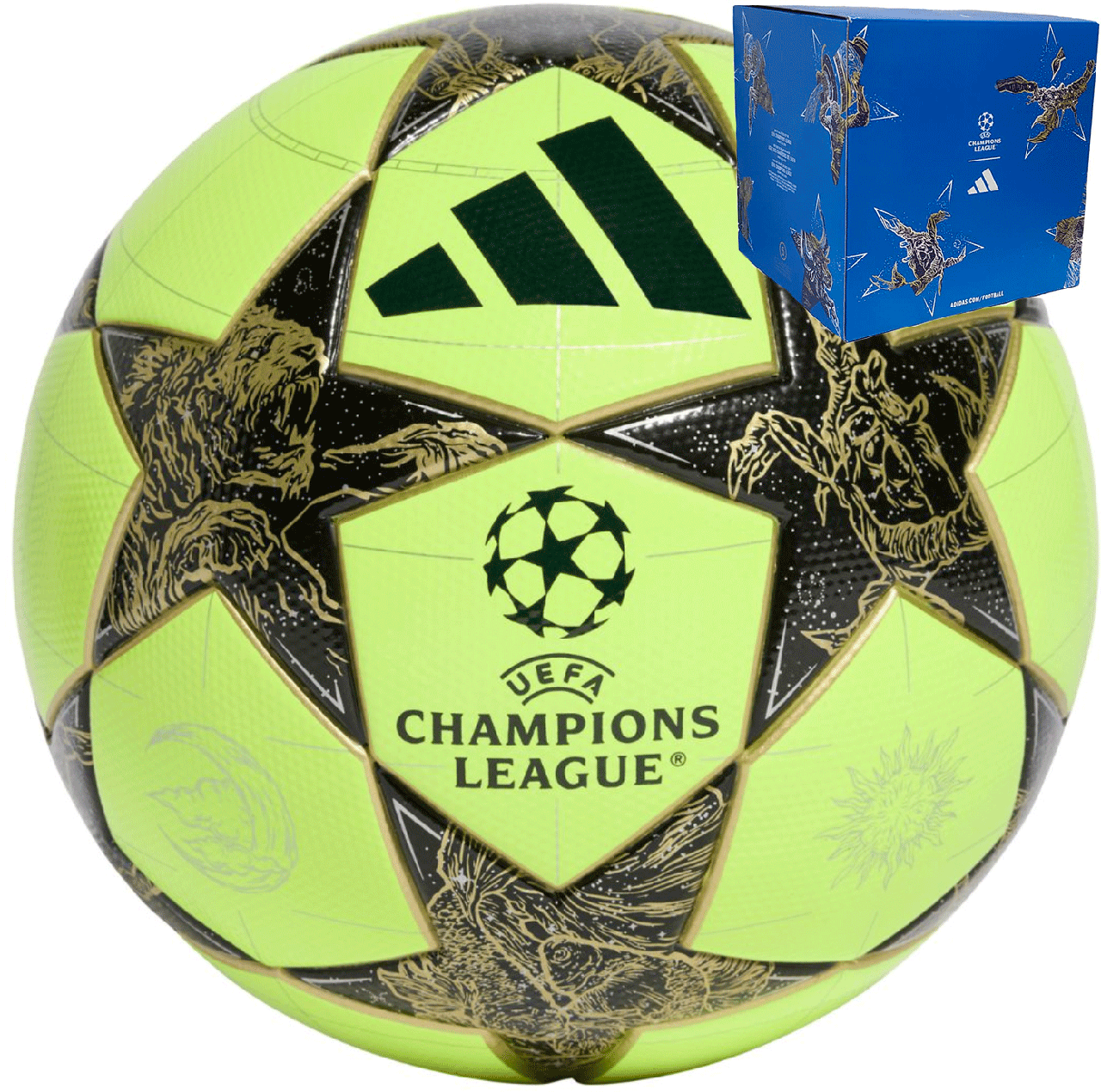 М'яч для футболу Adidas Finale 2026 Winter League FIFA (розмір 5) JZ9994 - в подарунковій коробці, фото 1