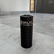 Глушник бойовий БМ6 AIR 7.62, різьба – 14×1L, саундмодератор АК, АКС, АКМ, АКМС, CZ Bren 2, РПК-74, фото 3
