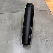 Приклад (база) DLG TBS TACTICAL DLG-129, для трубок Mil-Spec, колір Чорний, гніздо антабки на 2 сторони (DLG-129 BL), фото 5